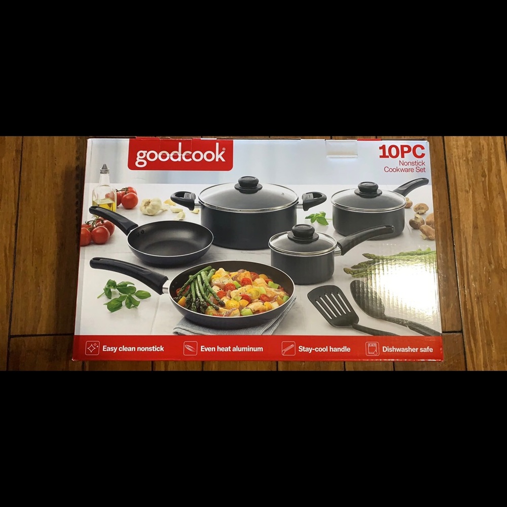 Goodcook 10 Pc cookware set